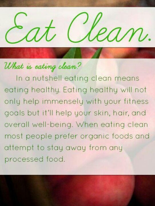 Definition Clean Eating
 Definition of eating clean
