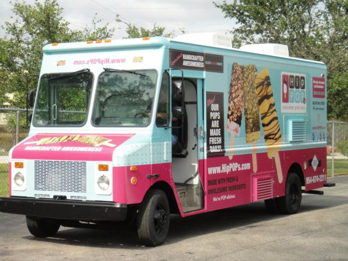 Dessert Food Truck
 HipPOPs Rolls Out Handcrafted Gelato Bars on South Florida