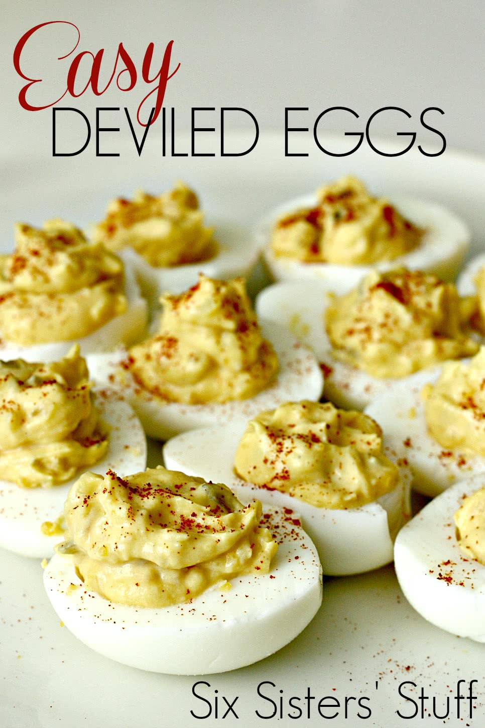 Deviled Eggs Easy
 Easy Deviled Eggs Recipe