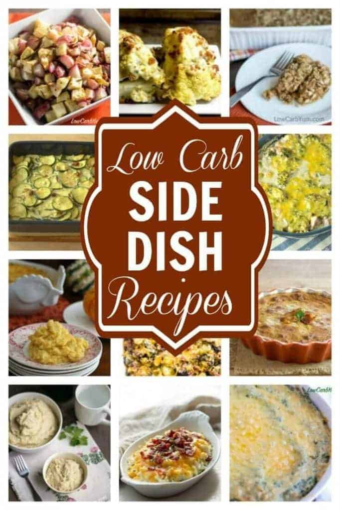Diabetic Main Dishes
 Low Carb Side Dishes Perfect for any Meal