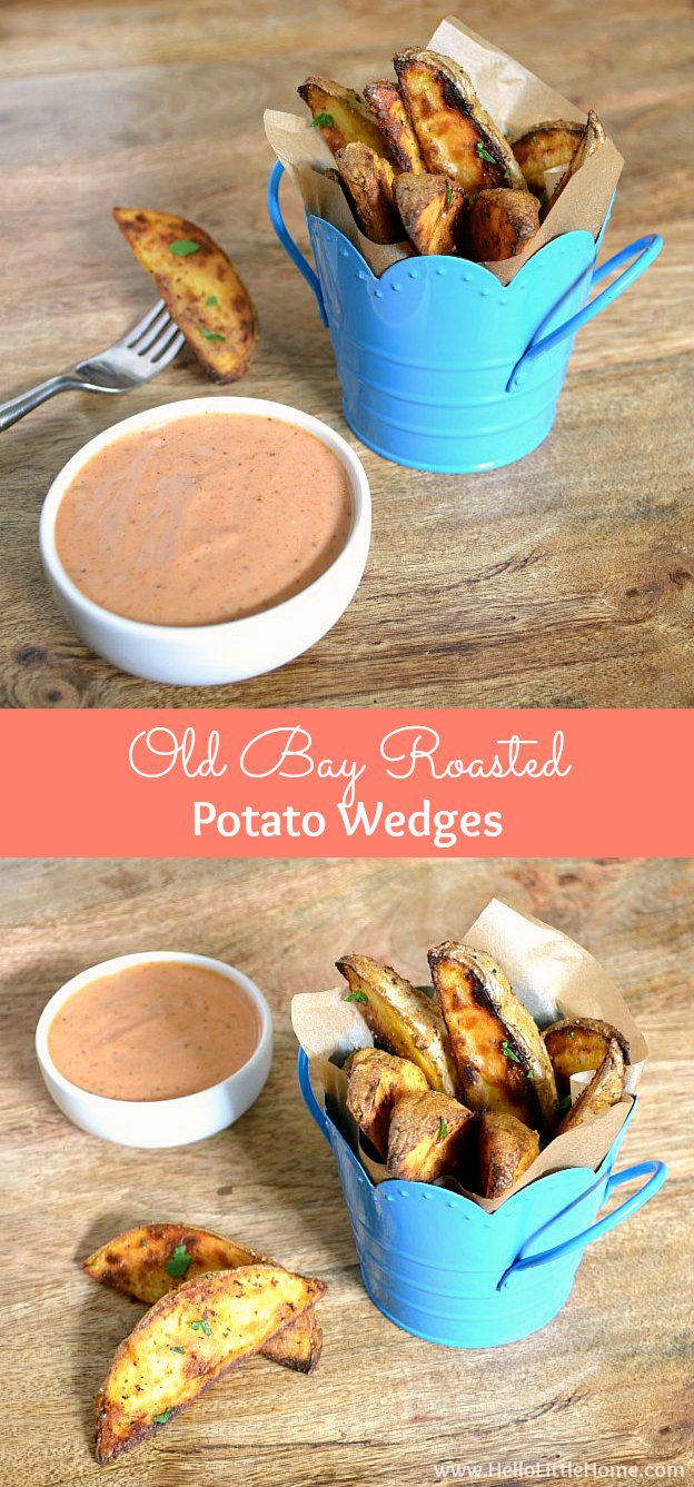 Dipping Sauce For Roasted Potatoes
 Old Bay Roasted Potato Wedges