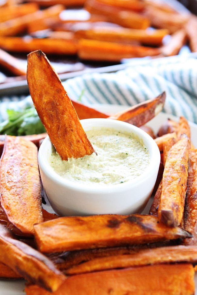 Dipping Sauce For Roasted Potatoes
 Baked Sweet Potato Fries Recipe