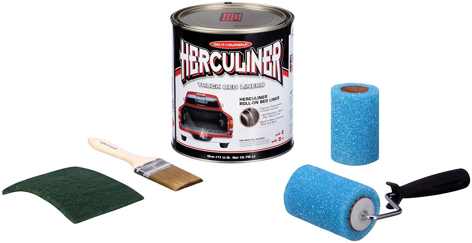 DIY Bed Liner Kit
 Herculiner HCL1B8 1 Gallon DIY Pick Up Truck Brush