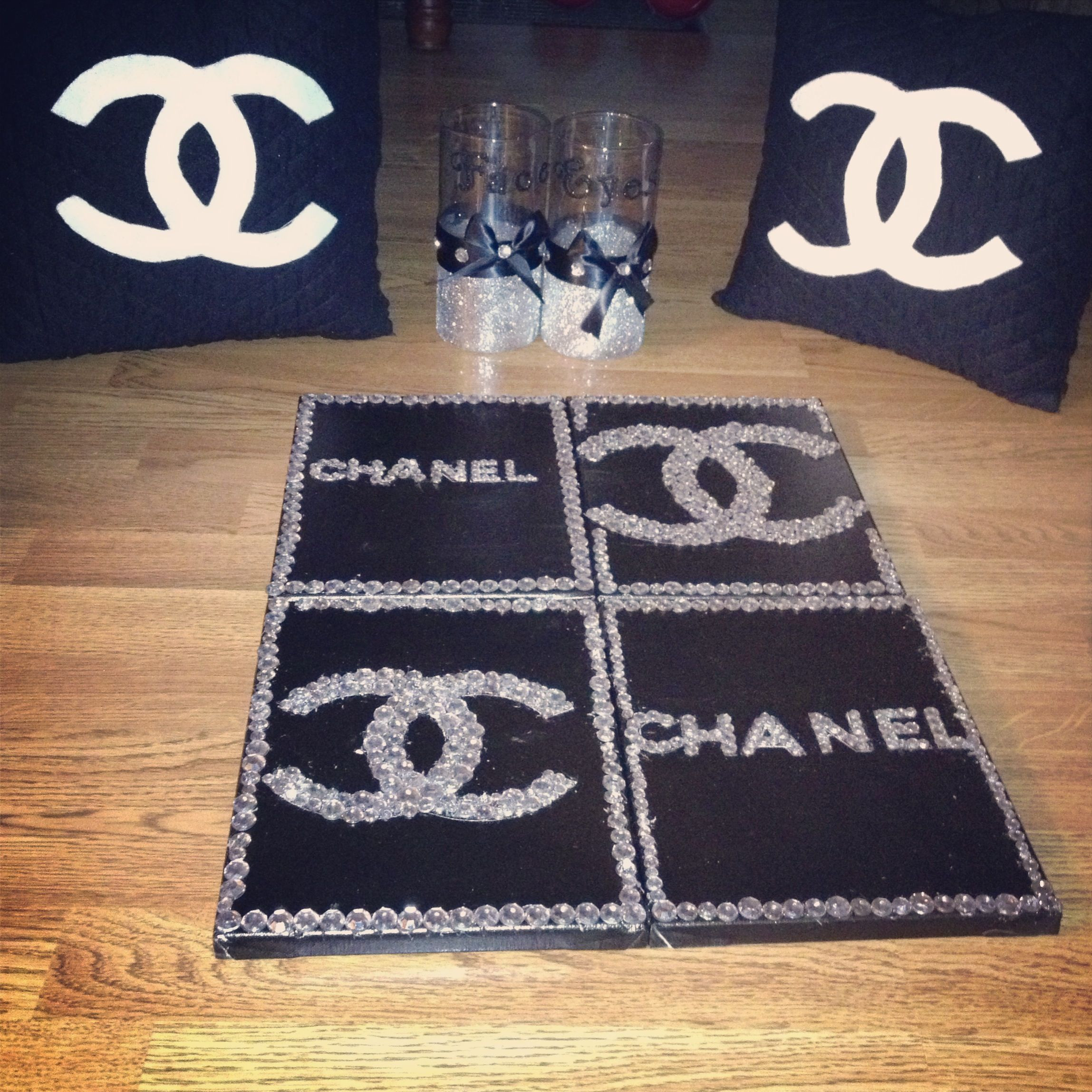 DIY Chanel Room Decor
 Really Proud How My DIY Chanel Room Decor Turned Out