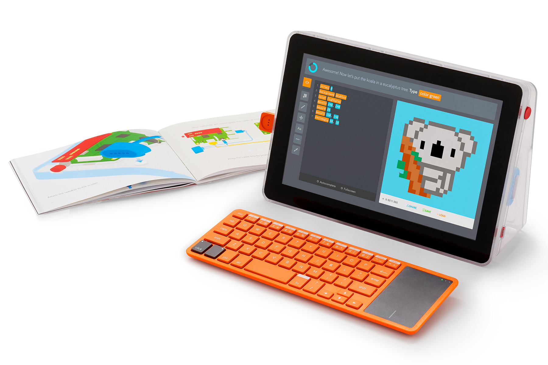 DIY Computer Kit
 Kano bines its coding kits for a DIY laptop