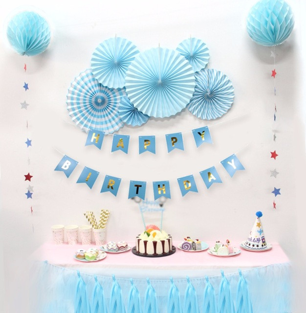 DIY Decoration For Party
 Baby Shower Birthdays Party Decorations Boy Holiday
