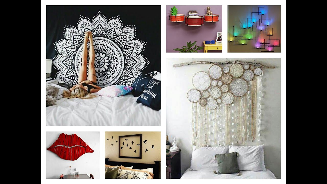 Diy Decorations For Bedroom
 Creative Wall Decor Ideas DIY Room Decorations