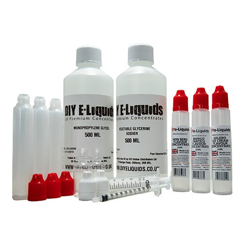 DIY E-Liquid Mixing Kits
 Intermediate Mixing Kit 3x 30ML Concentrates