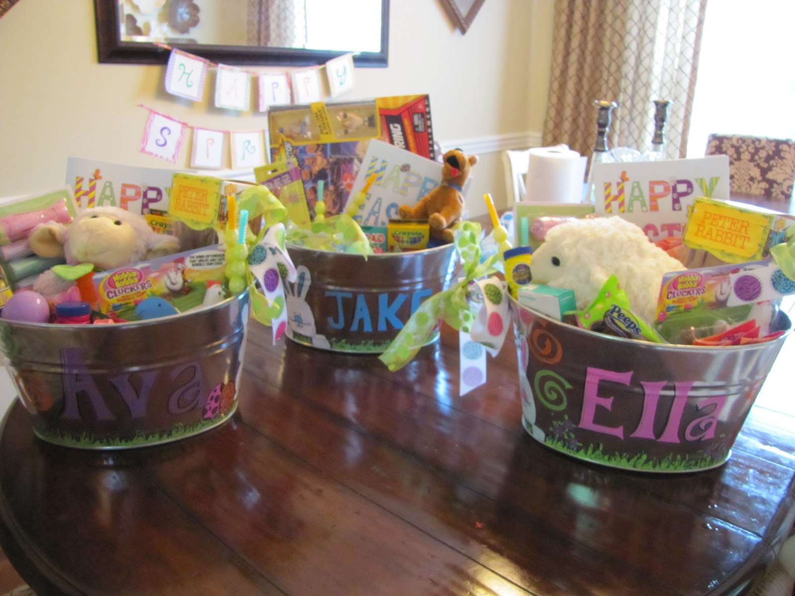 Diy Easter Basket For Toddler
 Real Life Real Estate Real Dana Sunday News & Easter