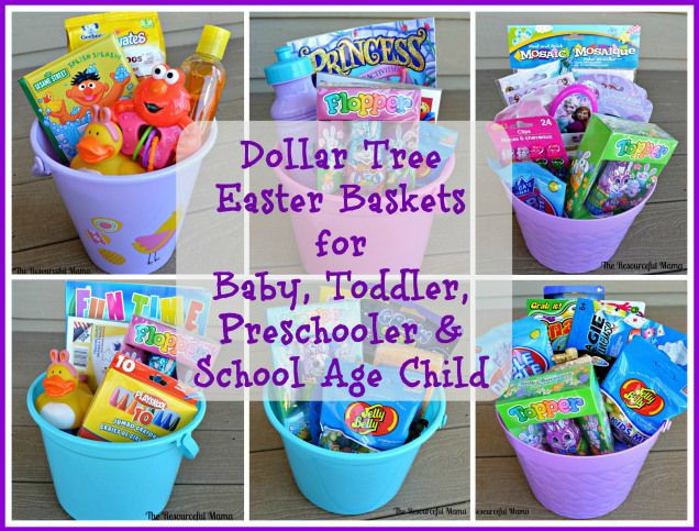 Diy Easter Basket For Toddler
 Dollar Tree Easter Baskets The Resourceful Mama