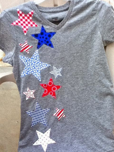 Diy Fourth Of July Shirts
 Crafty Texas Girls 11 Ideas for DIY Fourth of July Shirts