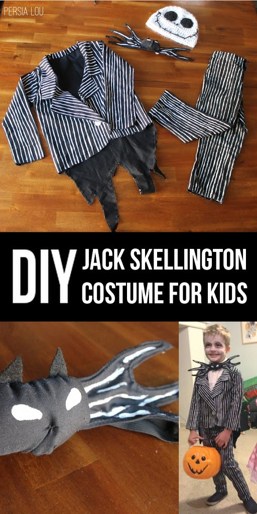 DIY Jack Skellington Costume
 DIY Jack Skellington Kid s Costume Persia Lou