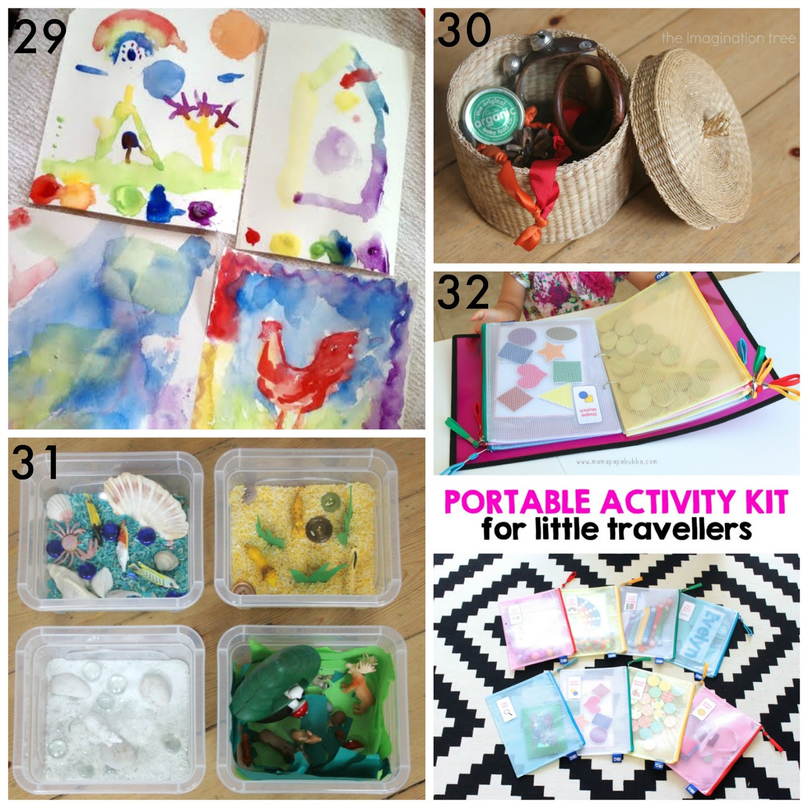 DIY Kits For Kids
 30 DIY Portable Travel Kits for Entertaining Kids on the go
