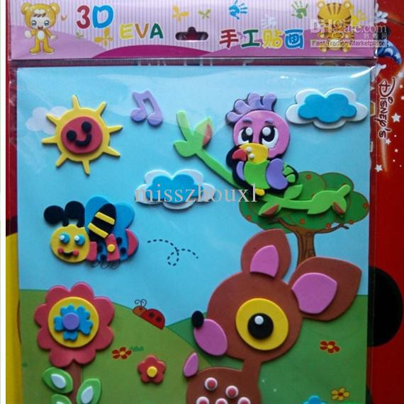 DIY Kits For Kids
 Wholesale Kids DIY Craft Kits EVA 3D Sticker Ornament