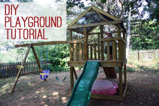 DIY Outdoor Playset
 How to Build a DIY Wooden Playground Playset