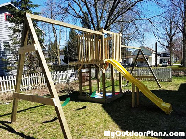 DIY Outdoor Playset
 10 Free DIY Playground & Playset Plans Cool DIYs