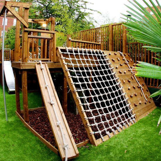 DIY Outdoor Playset
 The 25 best Playground swings ideas on Pinterest