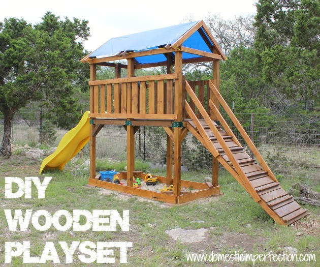 DIY Outdoor Playset
 Woodwork Diy Playset Plans PDF Plans