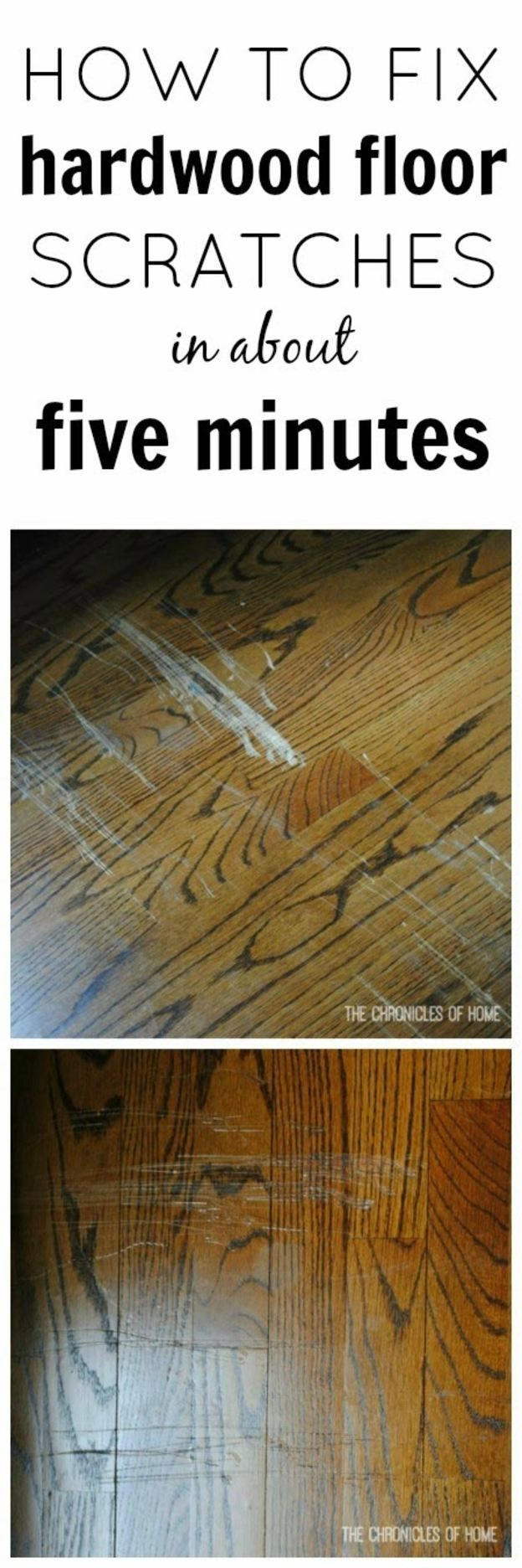 DIY Restore Hardwood Floors
 Fix Scratched Hardwood Floors in About Five MInutes
