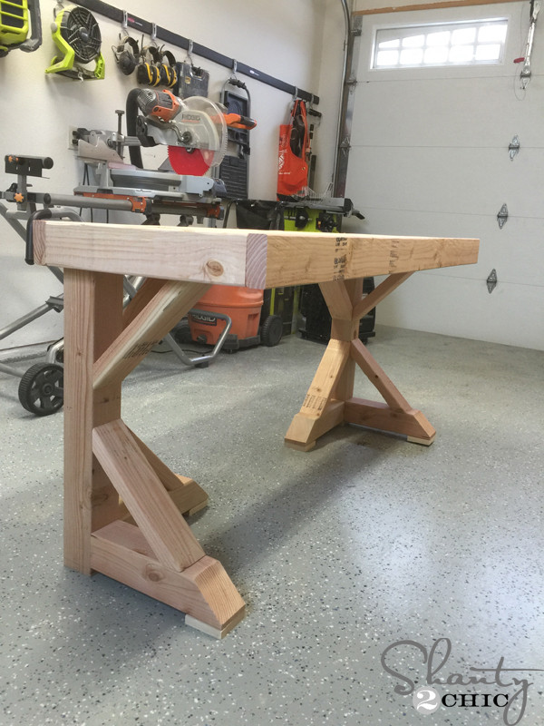 DIY Wood Desk Plans
 DIY Desk for $70 Shanty 2 Chic