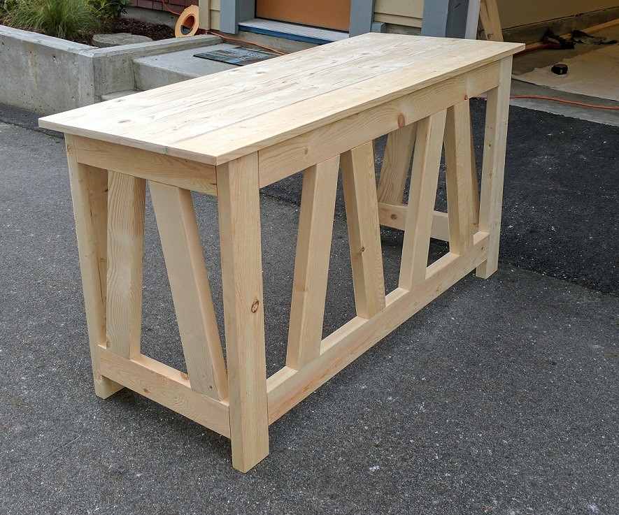 DIY Wood Desk Plans
 Free Woodworking Plans DIY Desk