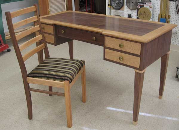 DIY Wood Desk Plans
 free wood desk chair plans