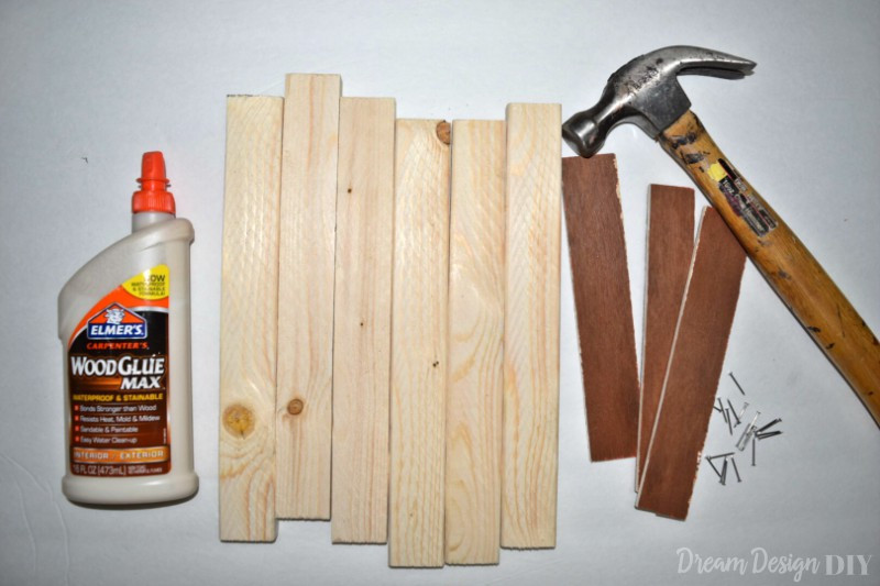 DIY Wood Glue
 Valentines Day Blog Hop You & Me Heart DIY Wood Sign