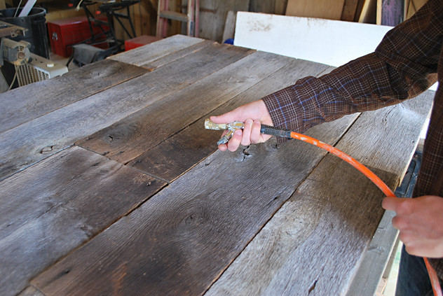DIY Wood Sealer
 DIY barn wood headboard part two sealing fiveoeight co