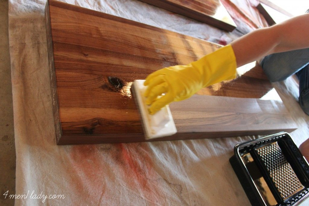 DIY Wood Sealer
 How to finish seal and waterproof wood counters