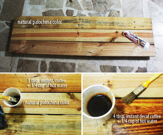 DIY Wood Stain Coffee
 Diy Natural Wood Dye lsu woodworking classes Easy