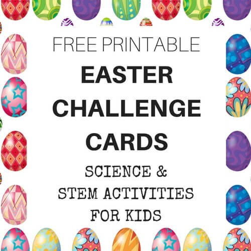 Easter Activities For Youth
 Easter STEM Challenge Cards and Science Ideas Free Printable