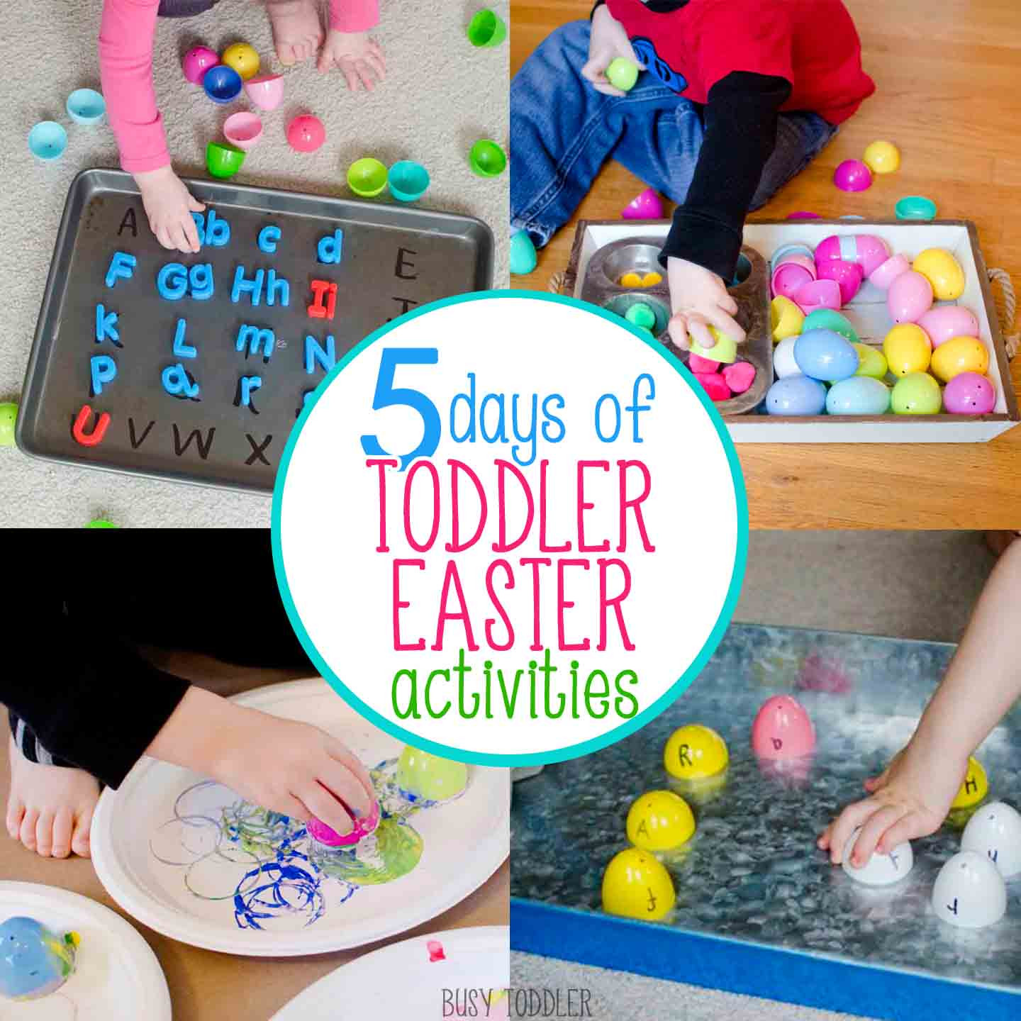 Easter Activity Ideas
 A Very Toddler Easter Busy Toddler