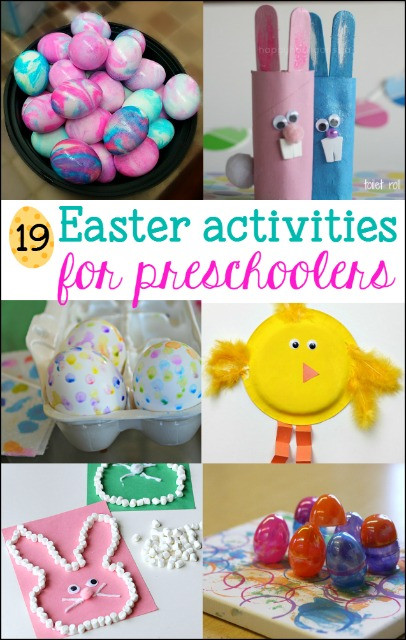 Easter Activity Ideas
 19 Fun Easter Activities for Preschoolers Mess for Less