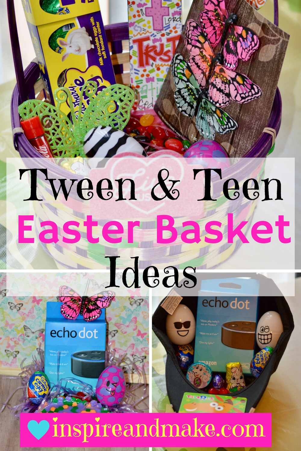 Easter Basket Ideas For Teenage Girl
 Tween and Teen Easter Basket Ideas • Get Your Holiday