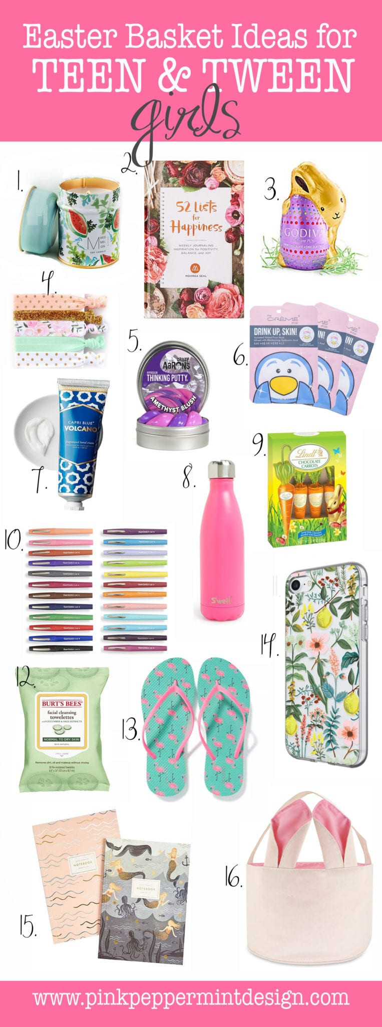Easter Basket Ideas For Teenage Girl
 Best Easter Basket Gift Ideas for Tween & Teenage Girls