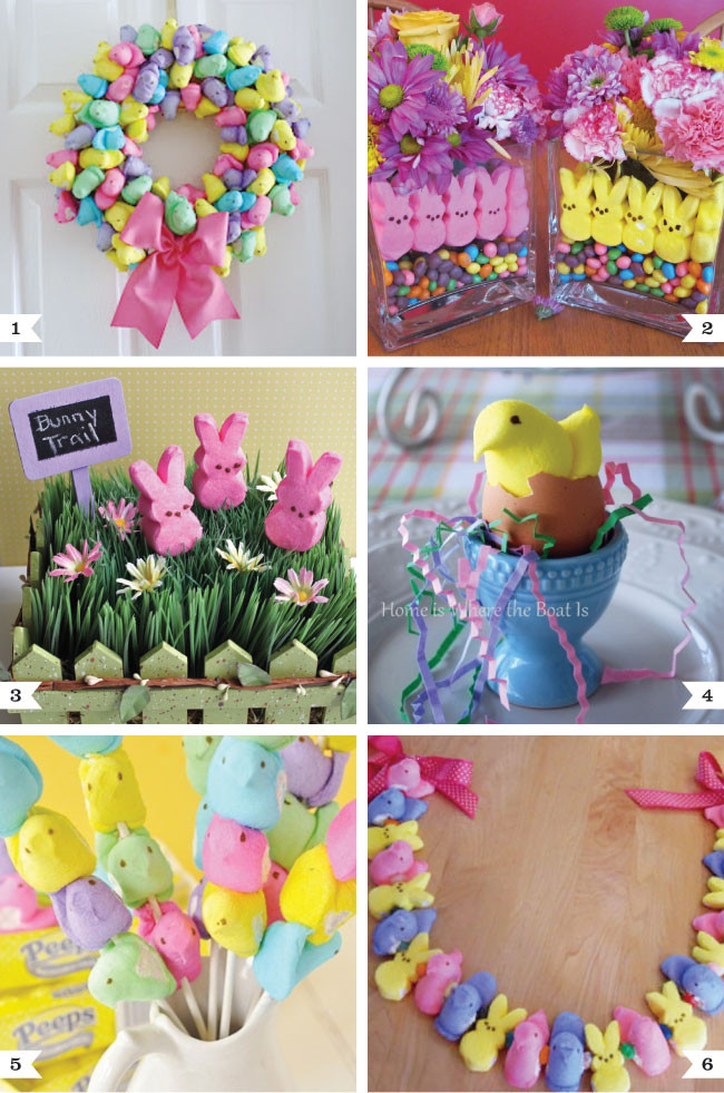 Easter Birthday Party Decorating Ideas
 Peeps decoration ideas for Easter