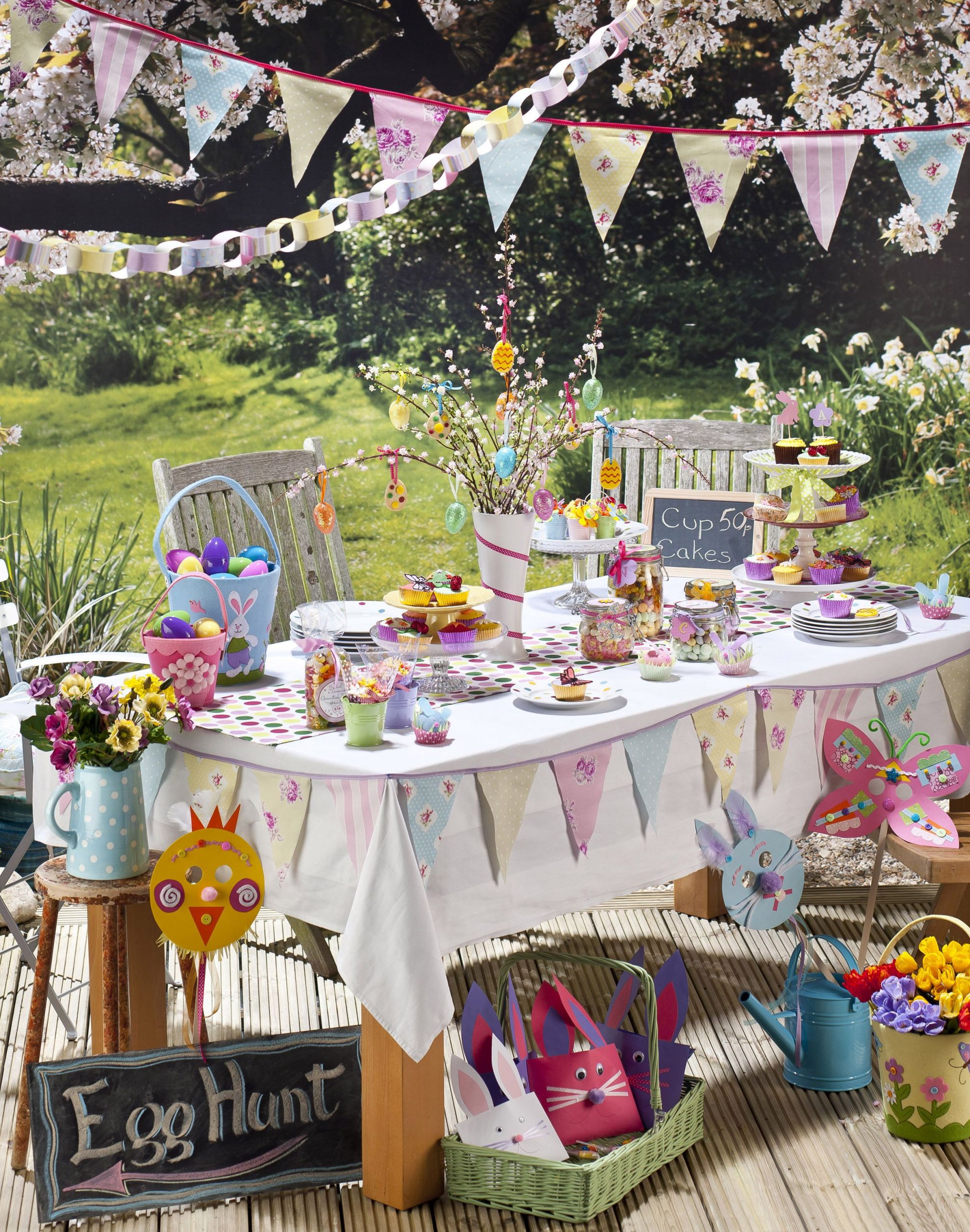 Easter Birthday Party Decorating Ideas
 Easter Party Table Decorations