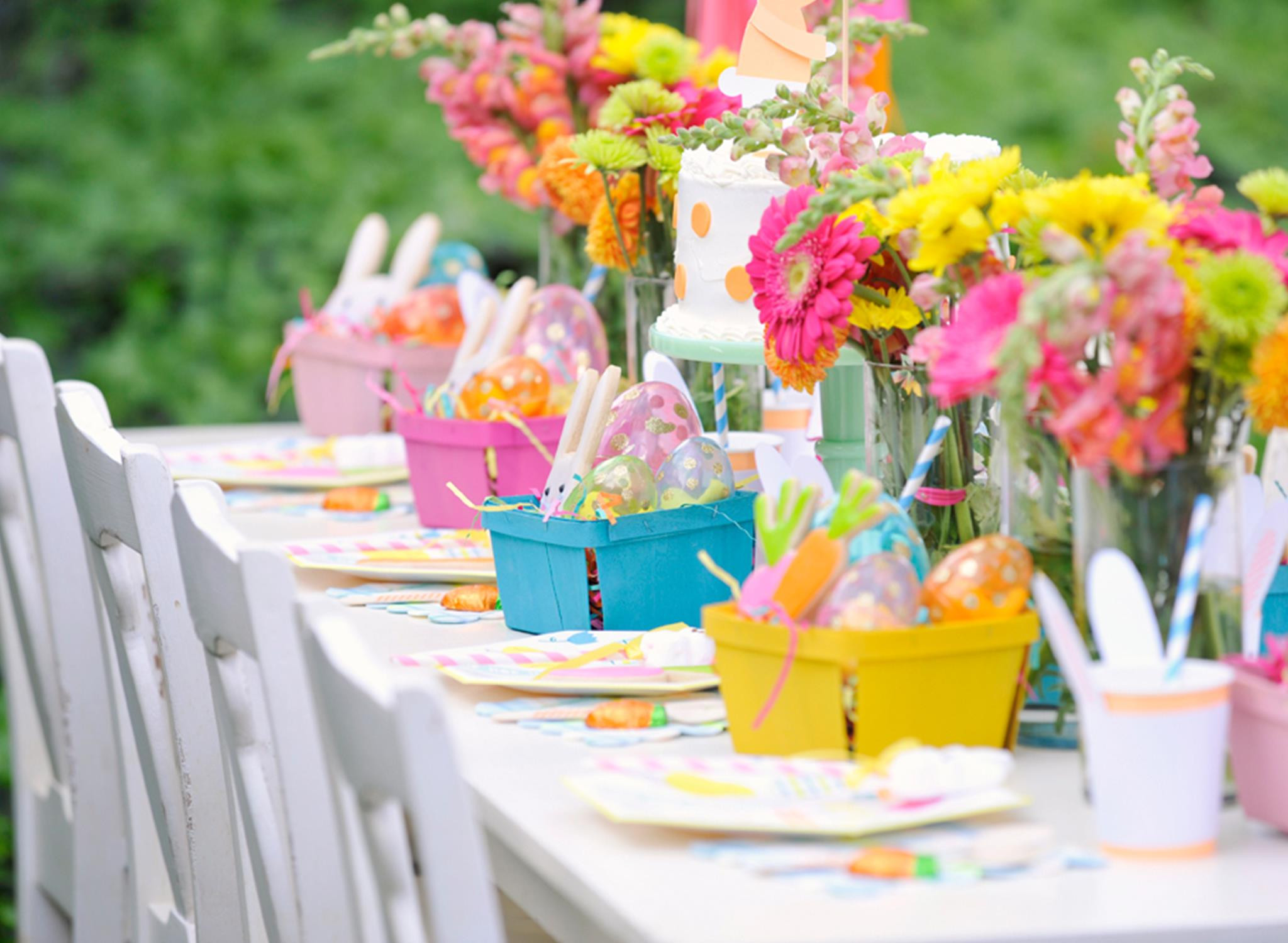 Easter Birthday Party Decorating Ideas
 Plan a Bunny tastic Kids Easter Party Project Nursery