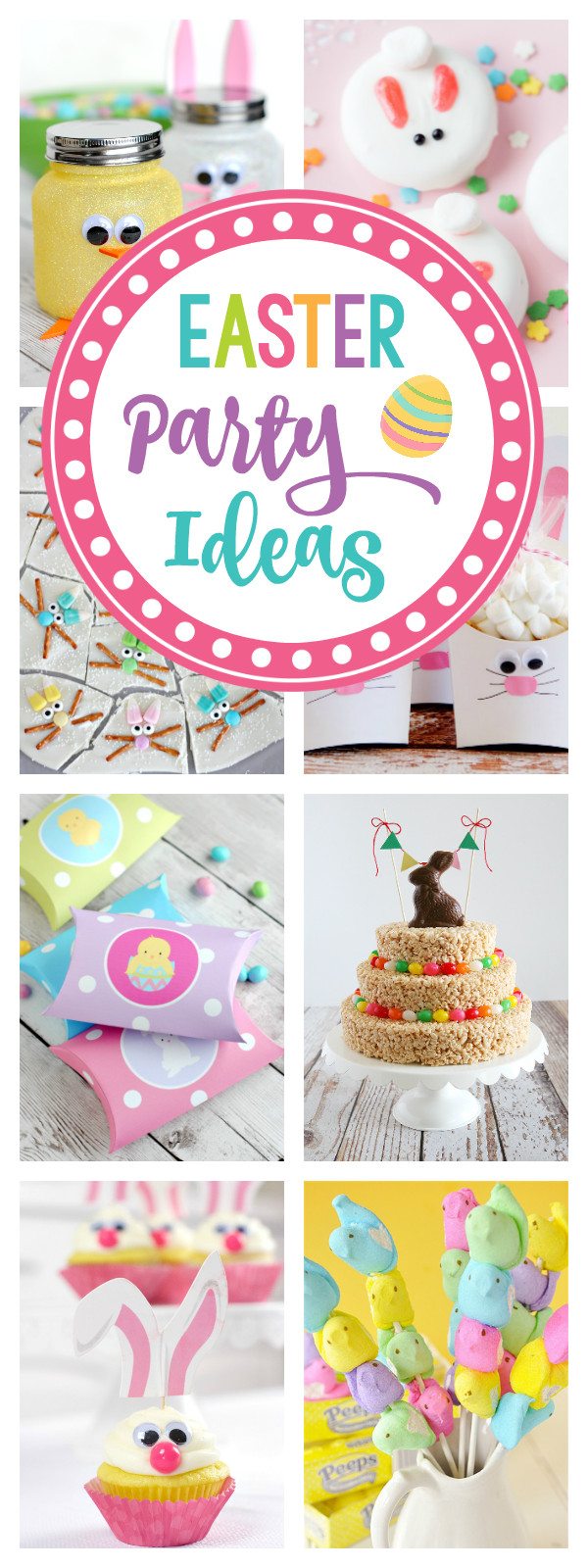 Easter Birthday Party Decorating Ideas
 25 Fun Easter Party Ideas for Kids – Fun Squared