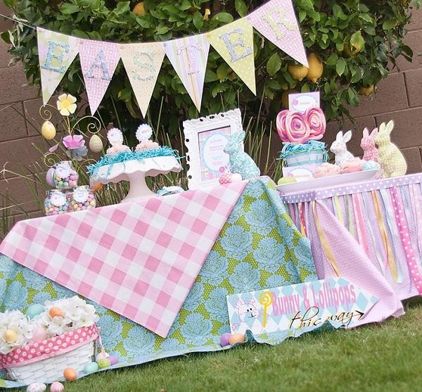 Easter Birthday Party Decorating Ideas
 Outdoor Easter decorations 30 ideas for a special holiday