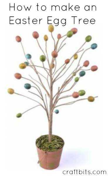 Easter Egg Tree Craft
 Decorated Easter Egg Tree — CraftBits
