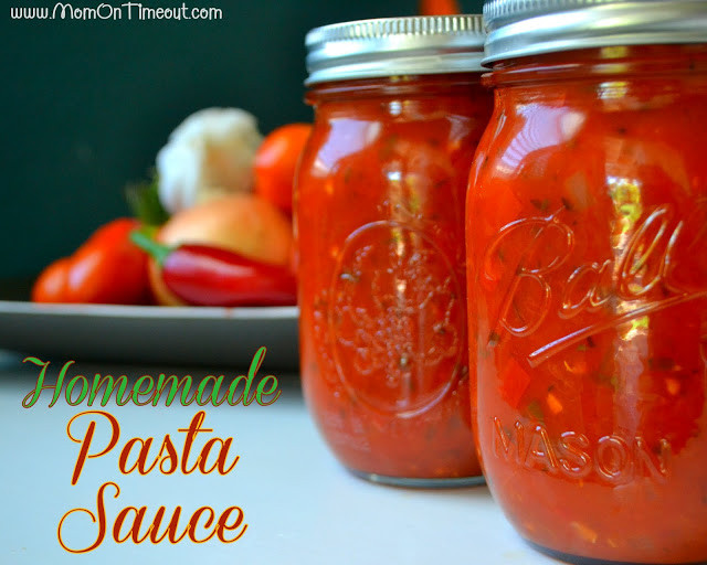 Easy Canning Spaghetti Sauce
 Homemade Pasta Sauce Recipe Mom Timeout