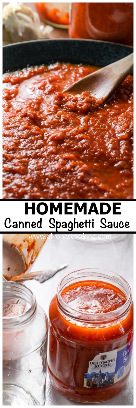 Easy Canning Spaghetti Sauce
 Easy Canned Spaghetti Sauce