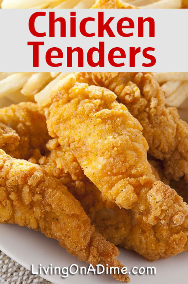 Easy Chicken Tenders Recipe
 Easy Chicken Tenders Recipe and Dinner Menu