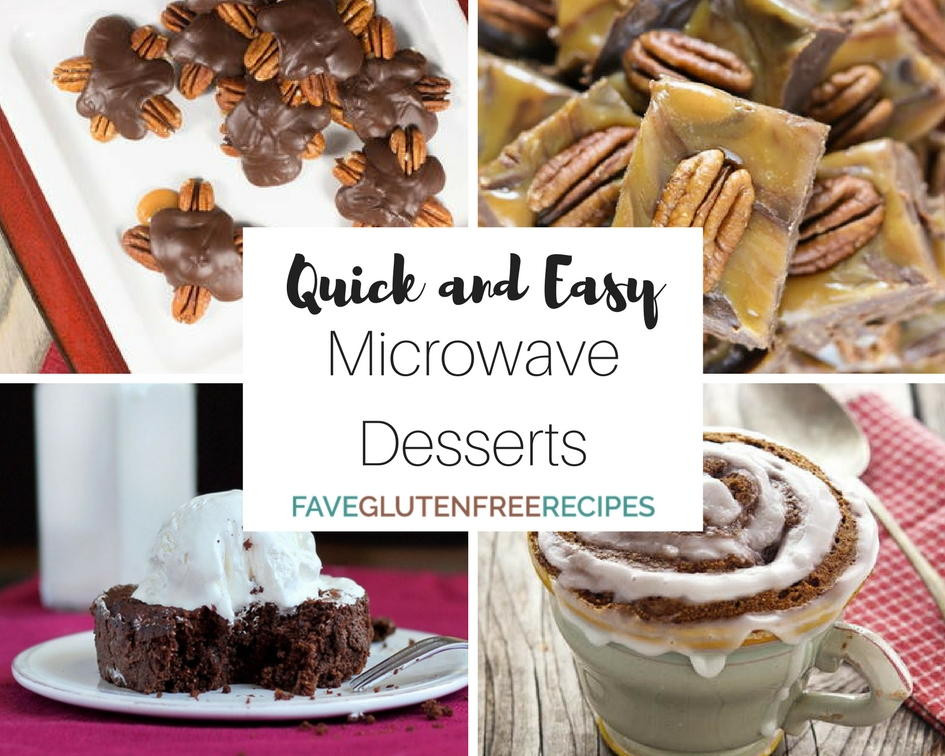 Easy Microwave Desserts
 20 Quick and Easy Microwave Desserts