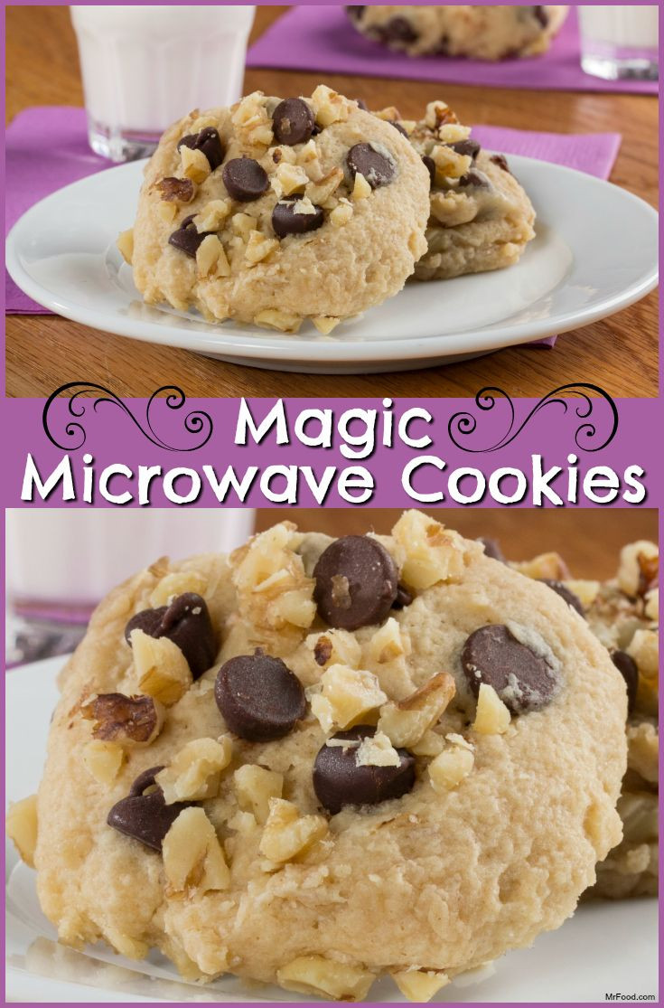 Easy Microwave Desserts
 Magic Microwave Cookies Recipe