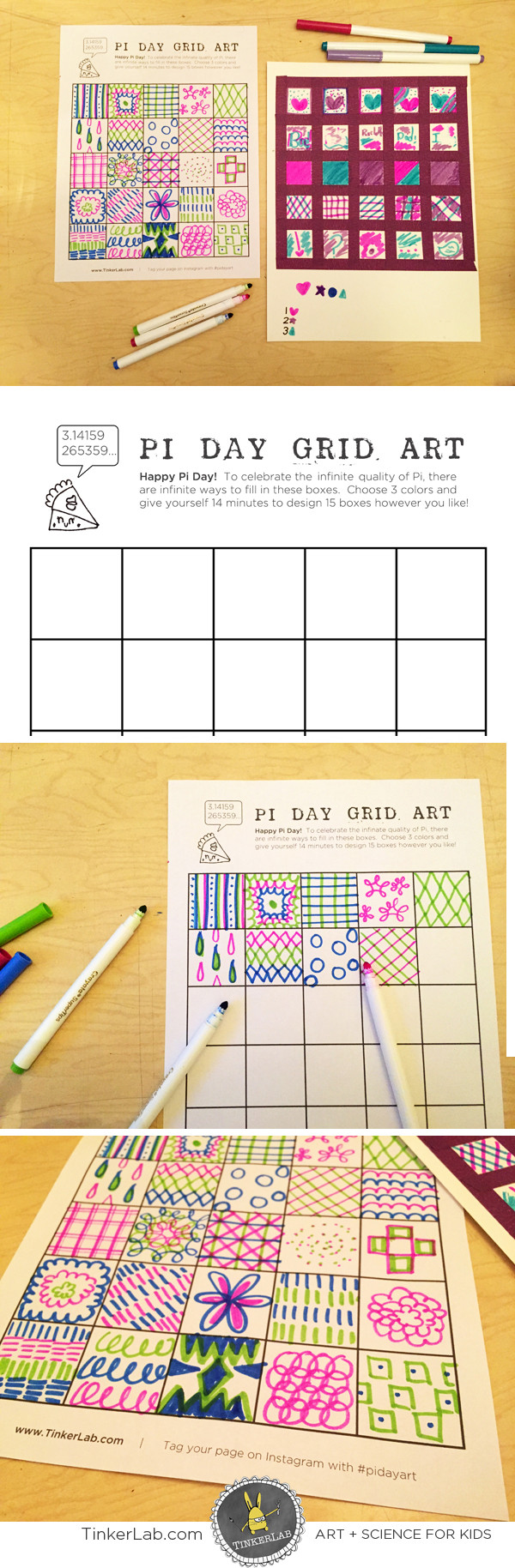 Easy Pi Day Activities
 Pi Day 2015 Pi Day Art Project