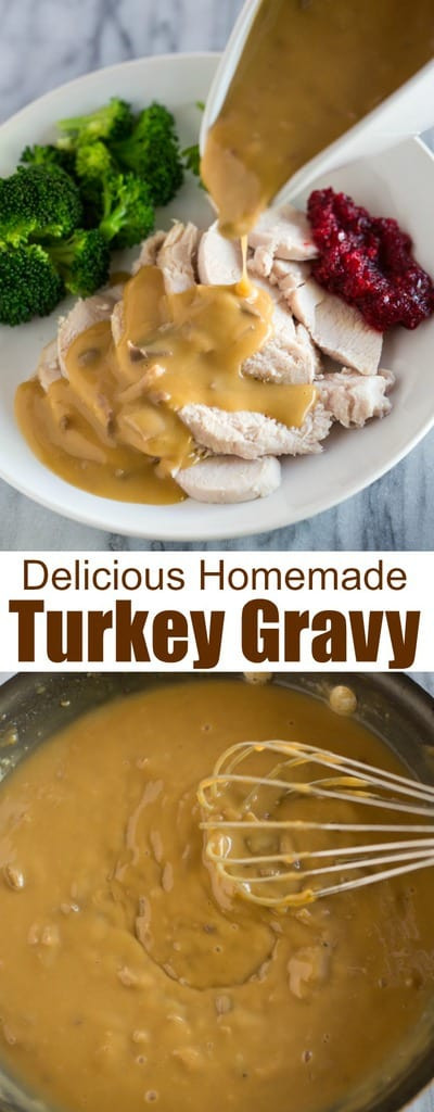 Easy Turkey Gravy With Drippings
 Turkey Gravy