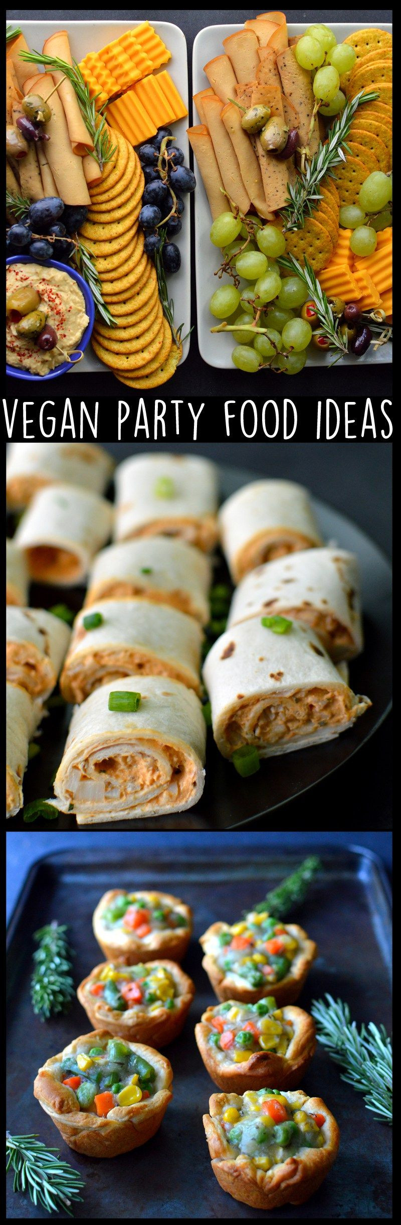 Easy Vegetarian Appetizers Finger Foods
 Vegan Party Food Ideas for Holidays Potlucks Appetizers