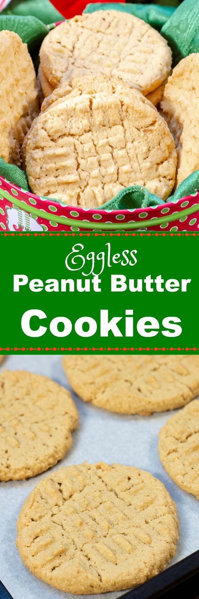 Eggless Peanut Butter Cookies
 Best Old Fashioned Eggless Peanut Butter Cookies Flavor